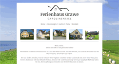 Desktop Screenshot of ferienhaus-grawe.de