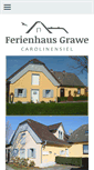 Mobile Screenshot of ferienhaus-grawe.de